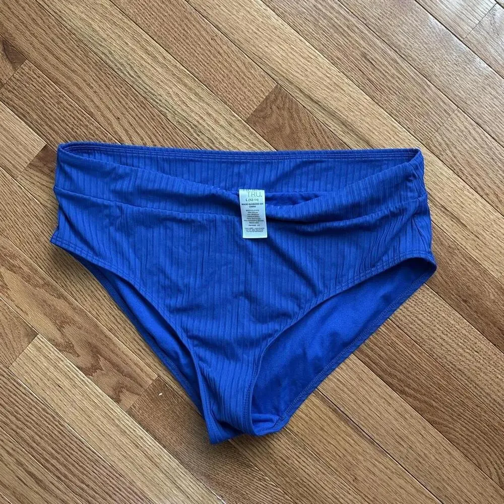 Time and Tru Women's blue Bikini and tankini sets